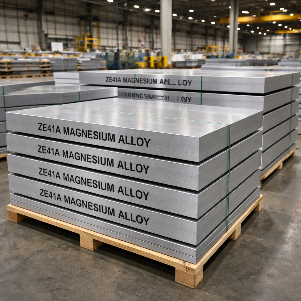 Magnesium plate ZE41A